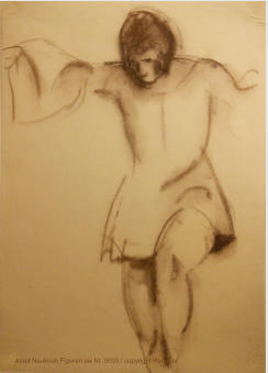 Josef Neukirch Figuren sw Nr. 0003 / copyright Peneder