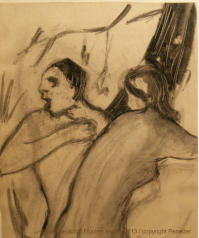 Josef Neukirch Figuren sw Nr. 0013 / copyright Peneder
