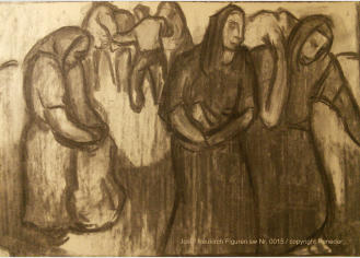 Josef Neukirch Figuren sw Nr. 0015 / copyright Peneder