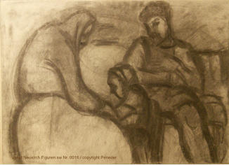 Josef Neukirch Figuren sw Nr. 0016 / copyright Peneder