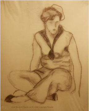 Josef Neukirch Figuren sw Nr. 0006 / copyright Peneder