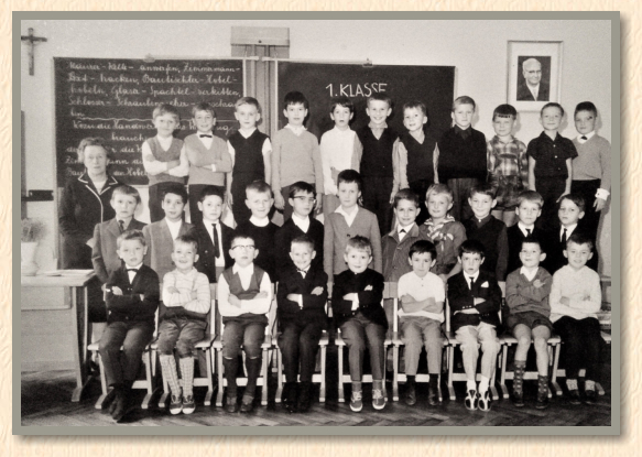 Mozartschule 1. Klasse 1965/66
